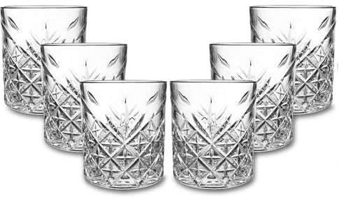 Arreda & Addobba Bicchieri Gin Tonic - Set da 6, Per Cocktail, In Vetro Trasparente Elegante, 33cl