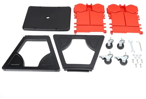 CEMTUKLBP Mechaniker-Hocker-Stuhl, rollender Mechaniker-Sitz mit Rollen, vielseitiger Garagenhocker für Autowaschanlage, Folienreparatur, robuster Kunststoffhocker mit Stauraum und Werkzeug