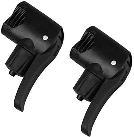 Connettore per pompa da bici doppia testa testa per pompa da pista per bici adattatore per valvola di ricambio per ad per pneumatici accessori per valvola (2 pezzi).