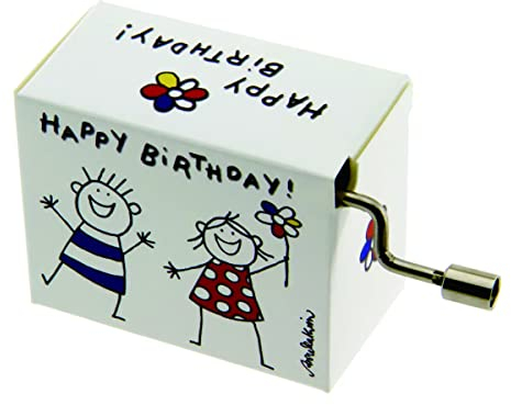 Fridolin 58341 Spieluhr Happy Birthday/Junge und Mädchen