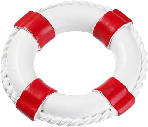 Rettungsring 4,5 cm, rot-weiss