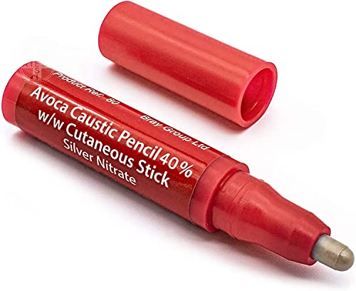 AVOCA Kaustikum Stift von Nitrat Silber 40% zur Entfernung von Lauch und Warzen