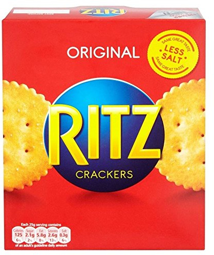 Ritz El Cracker Aperitivos Originales (200g) (Paquete de 6)
