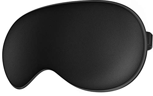 JEFlex Natural Silk Sleep Mask Blindfold, Super-Smooth Eye Mask
