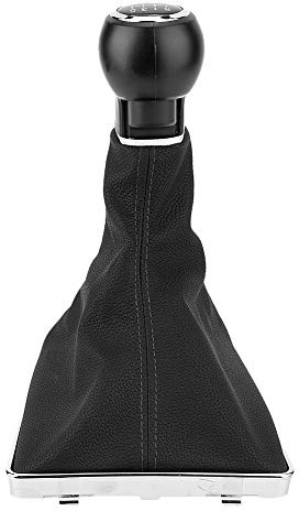Pomo de la Palanca de Cambios, pomo de la Palanca de Cambios de 5 velocidades + Funda Protectora para GTC 05-10 Palanca de Cambios Cabeza de la Palanca de Cambios
