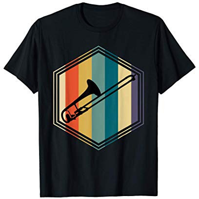 Musikinstrument Geschenk für Posaunist Jazz Musik T-Shirt