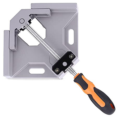 Angle Welding Clamp, Opening 70mm, Rugged and High Strength, Woodworking Angle Clamp, Comfortable for Handle, for Carpenter Welding Woodworking Engineering