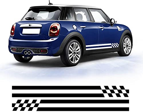 Auto Calcomanías Body Lateral, para Mini Cooper S One R50 R52 R53 R56 R57 F55 F56 F57 JCW 2 uds.