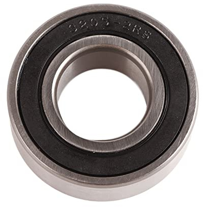 Zweireihiges Schrägkugellager 5205-2RS 25x50x20 mm, Chromstahl Lager mit Doppelter Dichtung, Präzisionskugellager für Industrieanwendungen, beidseitig abgedichtet