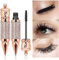 4D Silk Fiber Wimperntusche, Wasserfeste Wimperntusche，Extra Lange Wimpern-Wimperntusche und Dick, Langlebig, Klumpenfrei, Natürlich Wischfest, Dicker und Länger