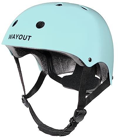 Wayout Sports - Casco Deportivo Unisex - Jóvenes y Adultos (Small, Mint)