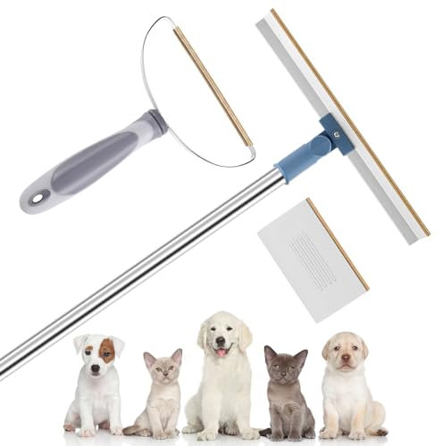 Povxlum 3 Stück Fusselrasierer Tierhaarentferner Tragbarer Fusselentferner Lint Remover mit Verstellbarem Langem Wiederverwendbarer für Katzen und Hunde für Couch Tücher