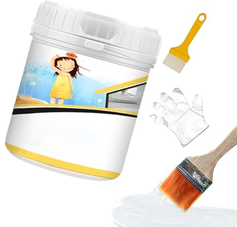 Pegamento impermeable para fugas de techo, pegamento transparente impermeable | Pegamento para azulejos de pared de baño - Pegamento transparente para reparación de fugas en el techo del baño, sin rom