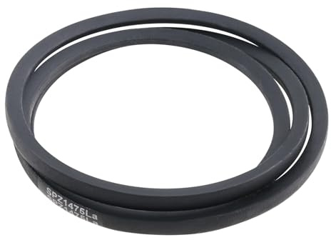EMSea 1 Courroie Trapézoïdale d'entraînement de Tondeuse 0039213 1475 Mm Circonférence Intérieure 1424 Mm épaisseur 8 Mm Compatible avec Wolf Cart OHV 2 OHV 2 M SV 3 Noir