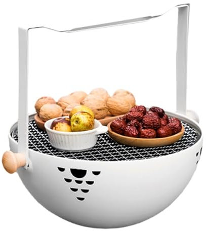 Barbecue a carbonella in ghisa, barbecue a carbonella, stufa a carbone per la casa - Stufa per barbecue pieghevole, forno per barbecue da campeggio, stufa a carbone per la casa, cucina