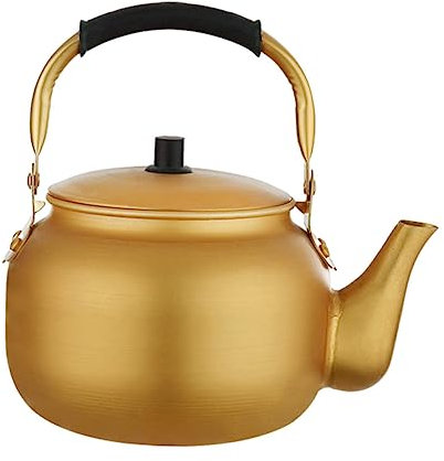 MOTHNUR 1pieza Hervidor De Agua De Aluminio De Mango Aislante Para Cocinas De Gas y Abiertas Resistente Altas Temperaturas y Corrosión Calentamiento y Ahorro Energético