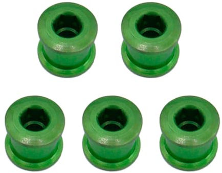 FUUGlan 5 bulloni per ruota a catena singola, dado a velocità singola, viti per corona e corona per biciclette leggere