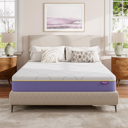 Vesgantti Matratze 140x200 Memory Schaum 25 cm, Gel-Schaum Wendematratze H3/H4, Waschbarer Bezug, Matratze im Karton für Schlafzimmer