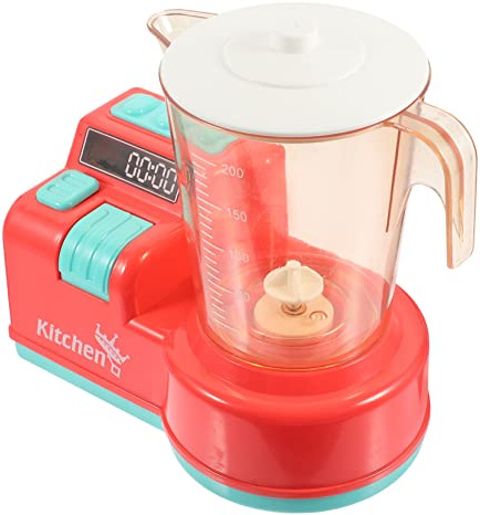 Abaodam Funny Mini Electric Juicer for Realistic Pretend Play Blender Simulation Kitchen Appliance Enhances Hands Skills and Logical Thinking Boys