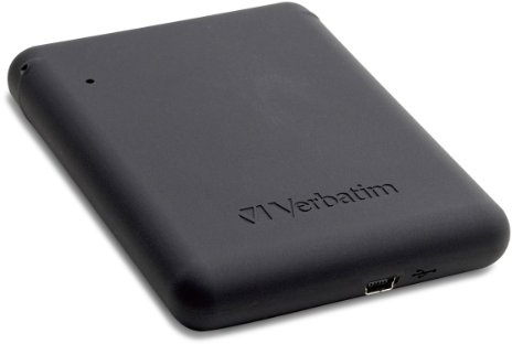 Verbatim Titan XS 97399 - Hard disk esterno portatile con porta USB 3.0, 750 GB, con involucro in gomma robusta, colore: Nero