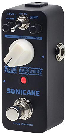 SONICAKE Overdrive Gitarre Effektpedal Blue Skreamer Vintage Dumble Blues Analog True Bypass