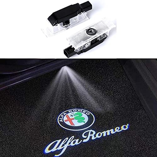 Duleutgnu Lot de 2 Voiture Porte de Projection türbeleuchtung Logo Éclairage Voiture Portes débutants Éclairage LED Bienvenue Projection Lumières 3D Décoration