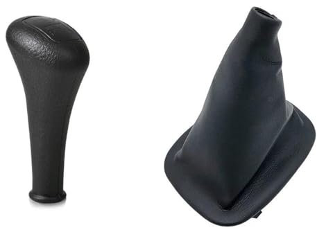 Stick Schaltknauf Für Für Benz CES Klasse W124 126 190 201 202 123 140 463 Schaltknauf Hebel Shifter Boot Abdeckung Fall Gang Schaltkopf(4 Speed Combo)