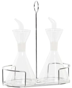 ACEITERA VINAGRERA SET 2 BOROSILICATO 19,5X10X23,5