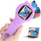 Mikroskop für Kinder, 2,0 IPS-Bildschirm 500X Taschenmikroskop,Handy Mikroskop für Kinder,2MP Portable Kinder Taschenmikroskop mit 8 LEDs USB-Anschluss an PC, für Geschenke für Kinder(Lila)