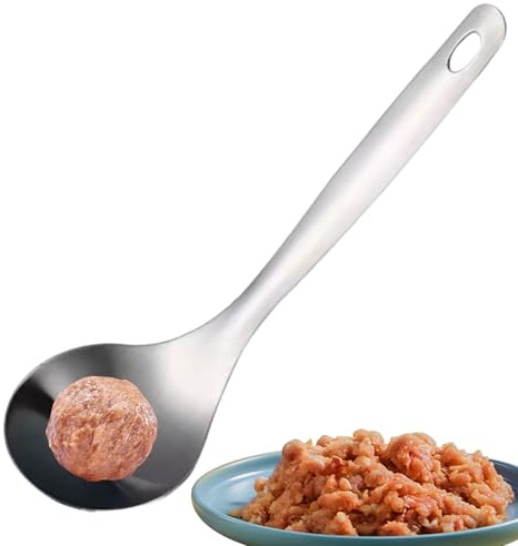 Strumento per la creazione di polpette | Cucchiaio per la preparazione di palline di riso, paletta per polpette | Accessori da cucina | Strumento per la produzione di palline di riso, gelati, frutta