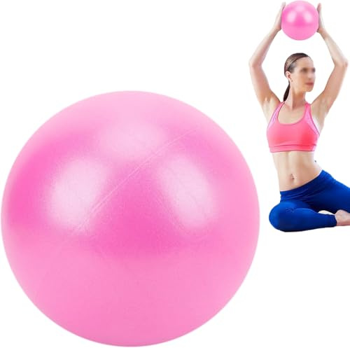 Ruayia Kleiner Pilates Ball, Gymnastikball Klein 20-25cm, Sitzball Trainingsball, Overball Fitnessball Yogaball Büro Ergonomisch Balance Ball für Schwangerschaft Yoga Gymnastik Core Training