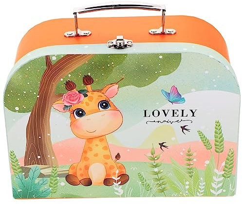 SEWACC Mini-kofferbox Tragbare Aufbewahrungsbox Für Kleinigkeiten Reise-make-up-organizer Mit Guter Fallschutzfunktion Und Hochwertigem Material Für Schutz Und Dekoration