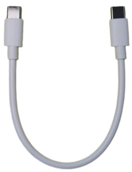 PEVive Cable USB C a USB C de 60 W, cable de carga rápida y sincronización de datos tipo C corto para celular y tablet