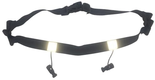 Qkbuza 2 Stück Laufgürtel, elastisch, Running, Rückengurt, verstellbar, Laufgürtel mit Nummernschild, Startnummernhalter, Running, Startnummernhalter, Schwarz , Se référer au descriptif, Siehe