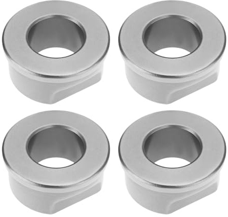 eMagTech 4 cuscinetti flangiati per ruote in metallo, sostituiscono 532009040 532124959 9040HR 5920H compatibili con Husqvarna