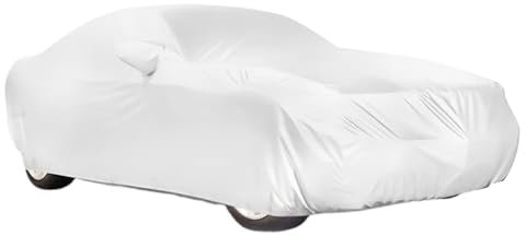 CVPX Auto Abdeckplane Vollgarage Autoabdeckungen Outdoor Wasserdicht Sonne Regen Schneeschutz UV Autoabdeckung Universal Limousine Staubdicht Autohülle Autoplane(XXL 580x175x120CM)