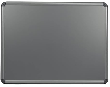 Whiteboards Grau - magnetisch- modern (90x120 cm)