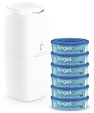 Angelcare Nappy Disposal System with 6 Refills