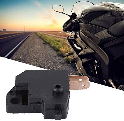 Broco Interruttore universale del motociclo destro luce freno per Honda Suzuki Yamaha,Interruttore a Pulsante Luce dei Freni
