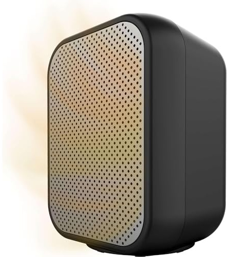 Cecotec Calefactor Cerámico de Sobremesa ReadyWarm 1500 Max Ceramic, 1500 W, Termostato Regulable y 3 Modos de Funcionamiento, Área de Cobertura de 15m2