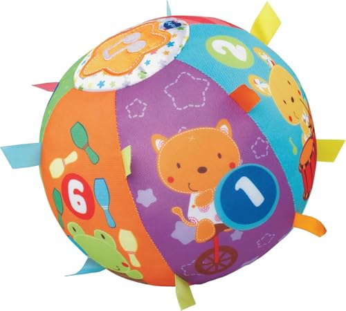 VTech Magica Palla Multiattività, Cubo Morbido Neonato con Pulsante, Ideale per Imparare i Numeri, Gioco Neonato con 15 Melodie, Sensore di Movimento, Lingua Italiana, Batterie Incluse, 6-36 Mesi