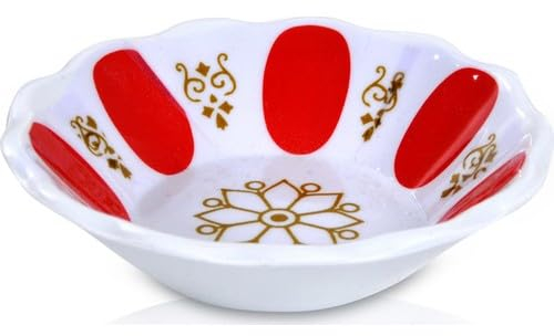 2 piattini in melamina, stile tradizionale, piattini da tè turco, servizio da tè