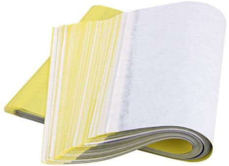 Tofficu 50stücke Transferpapier Für Stoffe Und Tätowierungen Thermotransferpapier Mehrschichtiges Design Schutzbeschichtung Kompatibel Mit Thermokopierern