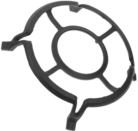 Housoutil Support De Wok En Fer Pour CuisinièRe À Et ÉLectrique, Support Universel De PoêLe à Wok En Fonte, Grille AntidéRapante Avec Design Stable, Accessoire De Cuisine Durable Et Facile À Nettoyer