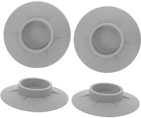 ROMISBABA 4stücke Waschmaschine -pads Mit Saugfuß Rutschfeste Gummiunterlage Für Waschmaschinen Kühlschränke Möbel Und Haushaltsgeräte Hochabsorbierend Und Vibrationsdämpfend