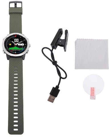 Keenso Orologio Tracker Fitness da 1,3 Pollici, Orologio Sportivo Intelligente con Sensore di profondità e Barometro, per Immersioni, Chiamate, Chiamate e Testi