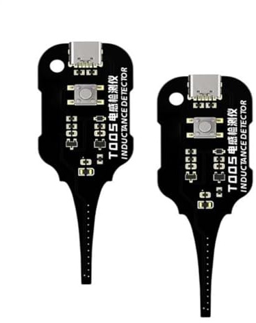 Probador de inductancia, medidor de inductancia bobinas | probador de placa base y bobina, medidors de capacitancia de placa de circuito impreso, 2 piezas