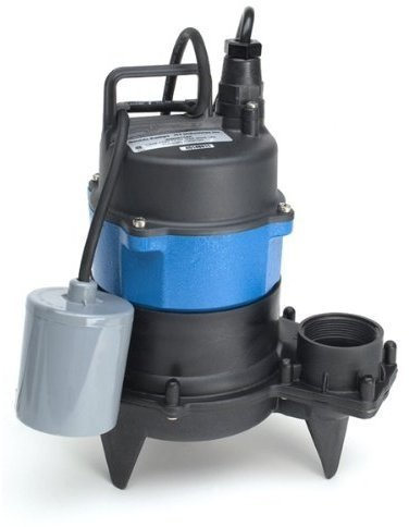 Goulds - Goulds .5 HP 1 Phase 115V Sewage Pump w/10' Cord & Float