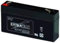 EXTRACELL Batteria Ricaricabile al Piombo SIGILLATA 6 Volt 1,3 Ah Marca