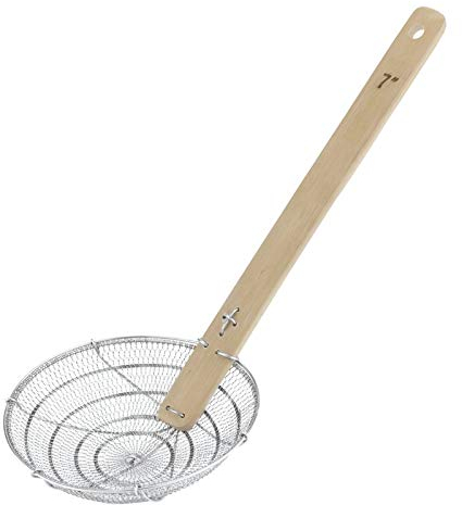 Paderno 49608-35 Schiumarola Rete Fine Cm 35, Acciaio Inox
